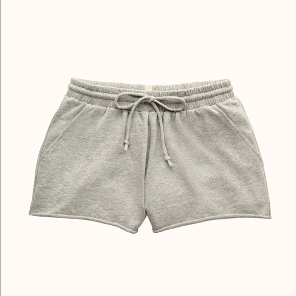 ThirdLove Pants - ThirdLove Heather Grey Weekend Terry Short 3X